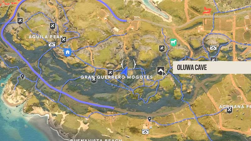 Far Cry 6: Oluwa Cave Location