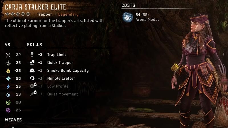 Carja Stalker Elite Outfit