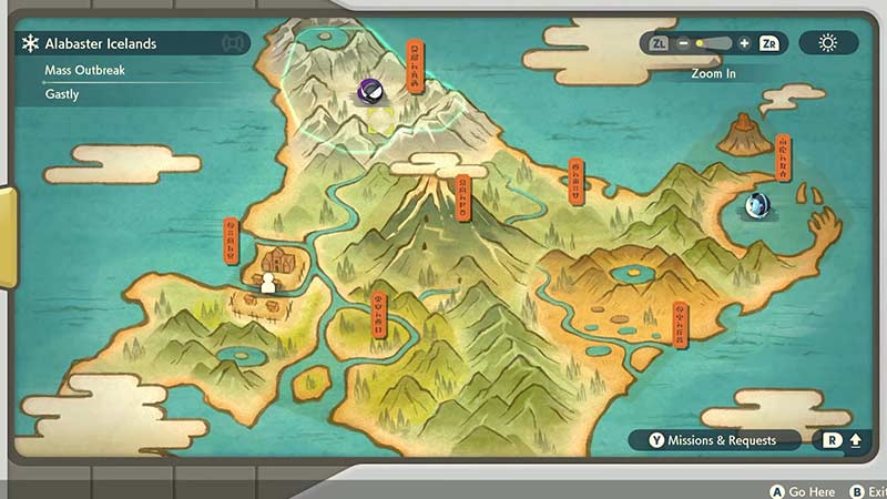 Catch SHINY Pokemon Location Map