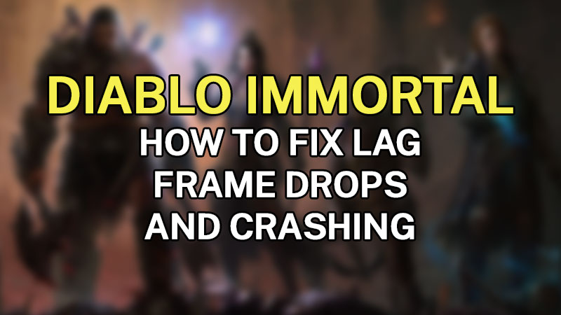 Diablo Immortal Fix