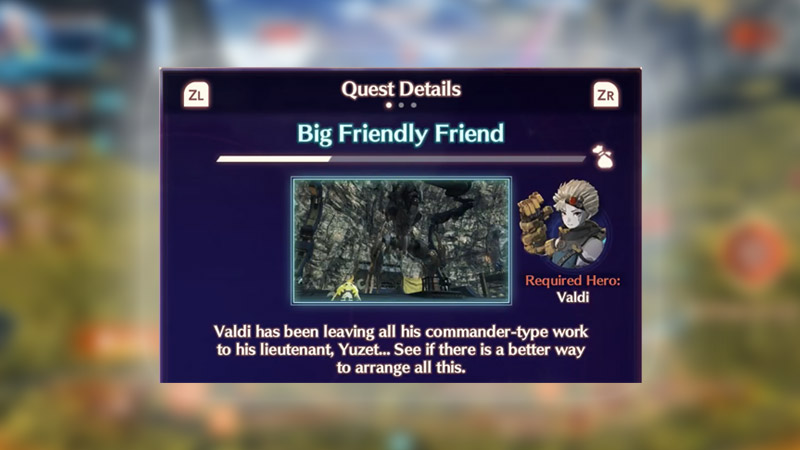 Big Friendly Friend Quest