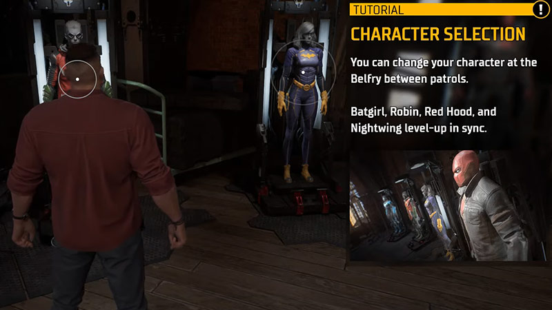 Change Characters Gotham Knights