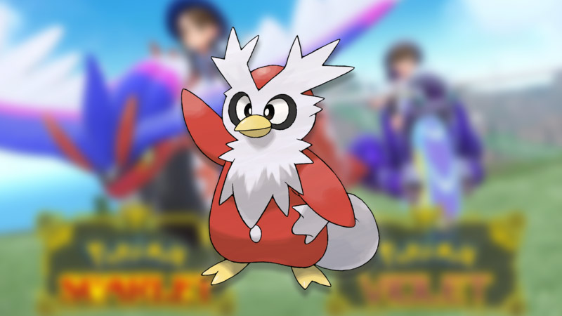 Pokémon Scarlet and Violet Delibird raid event