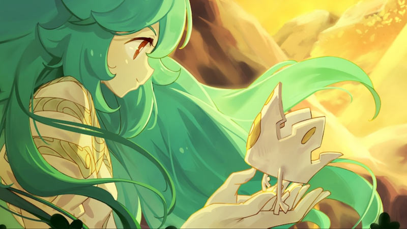 Glimmer in Mirror